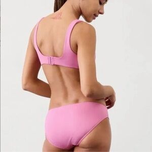 NWT Athleta Size M Classic Swim Bottom Peonies